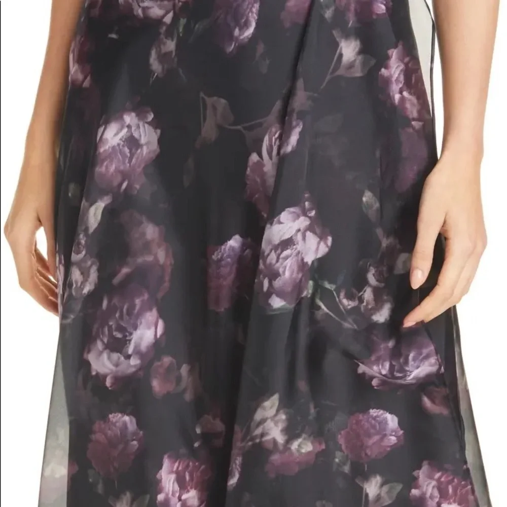 Vince Night Garden Handkerchief Drape Skirt - Picture 8 of 16